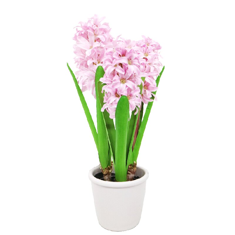 realistic artificial hyacinth plant for home decor