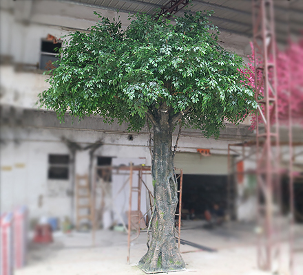 400cm high Artificial large landscape banyan tree