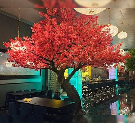 500cm high Artificial large cherry blossom trees