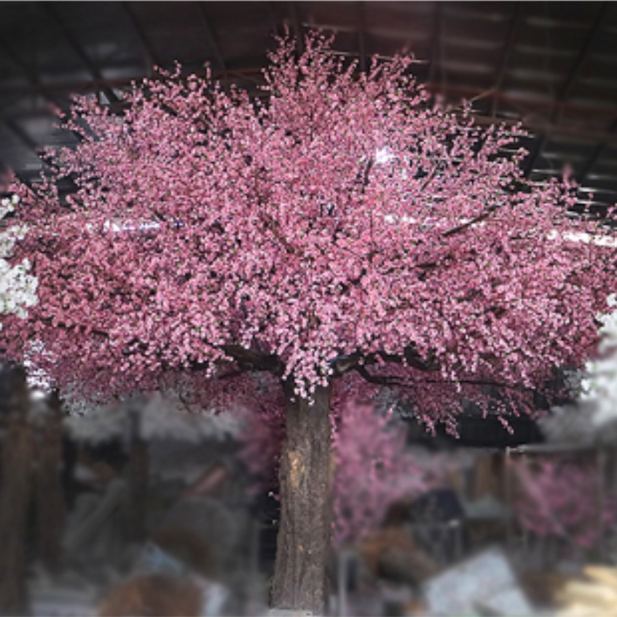 500cm high Artificial cherry blossom trees