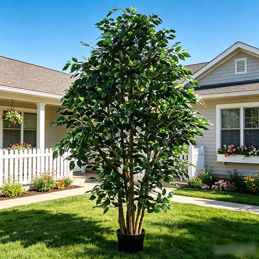 UV artificial ficus tree
