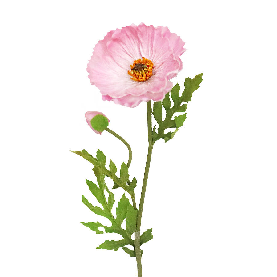 fake poppy stem