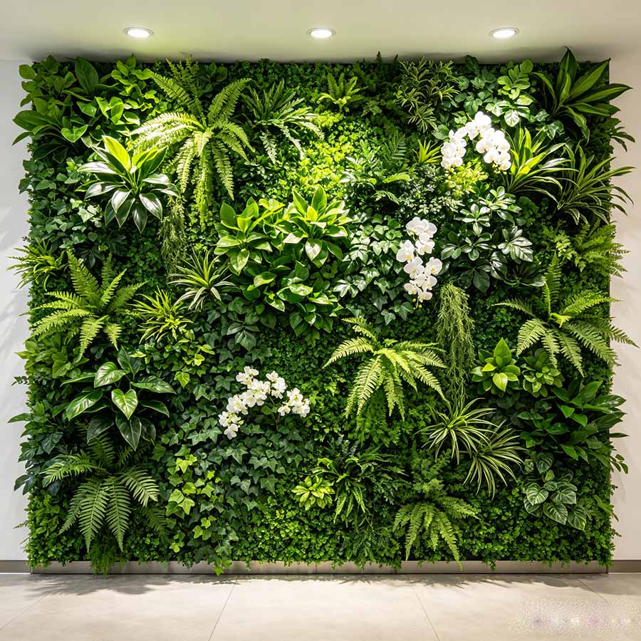 Why Artificial Green Walls Outperform Real Plants