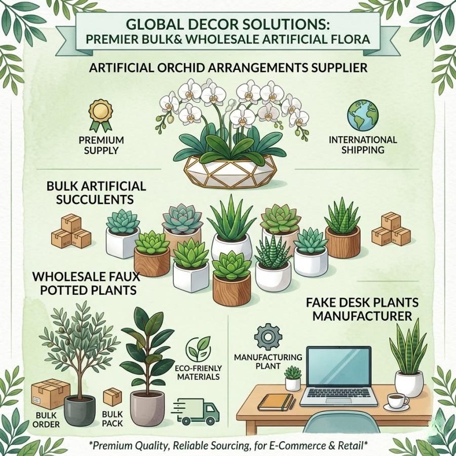 Sourcing Lifelike Artificial Potted Plants for Home Decor