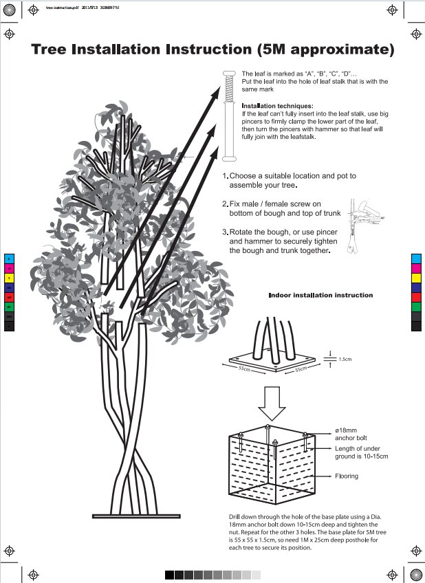 B2B Guide to Assembling Large Artificial Trees on Site