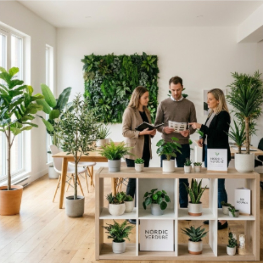 How Nordic-Style Artificial Plants Benefit B2B Buyers and Retailers