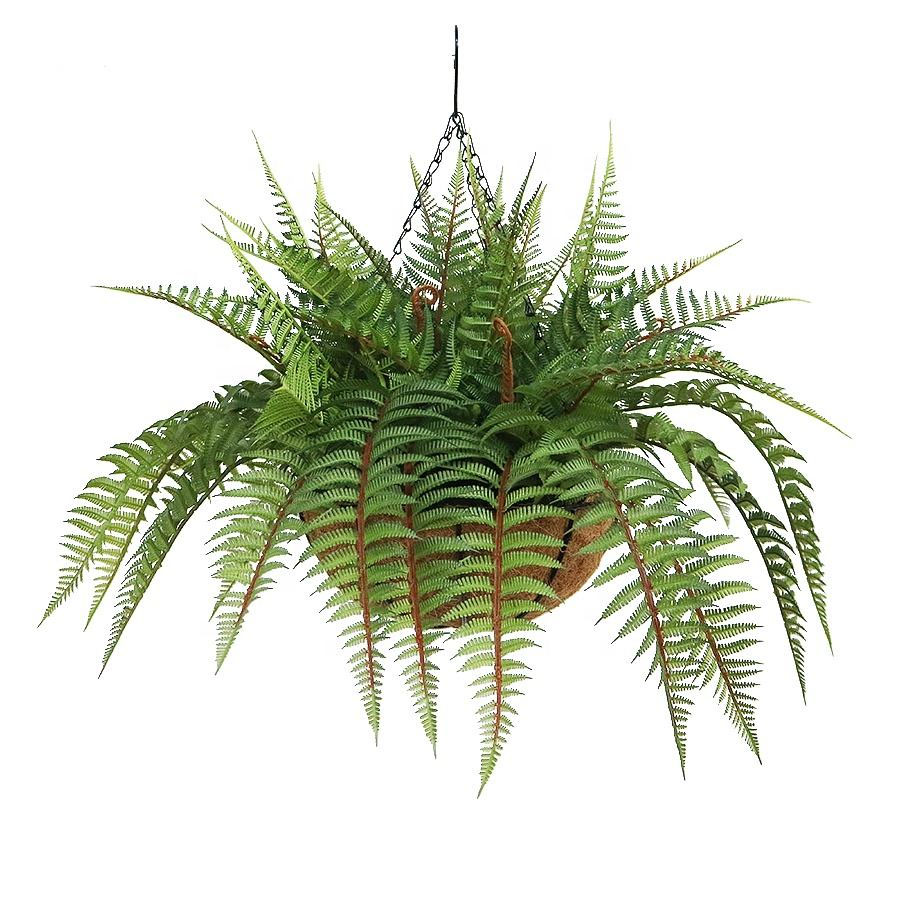artificial fern hanging
