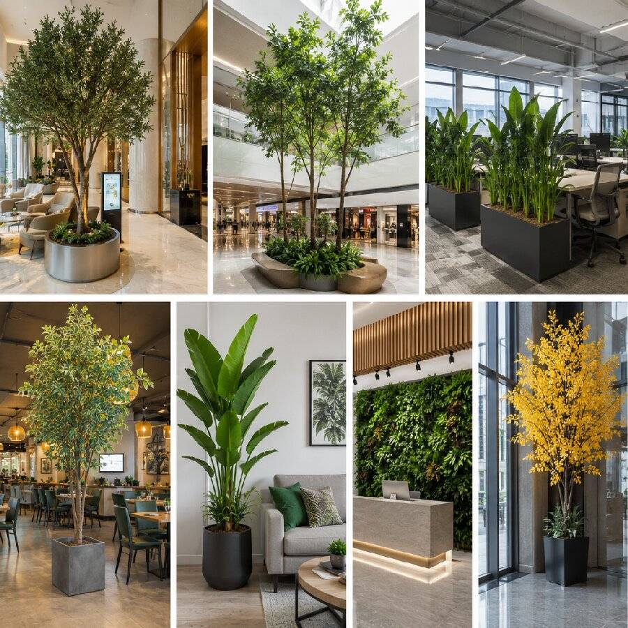Choosing Artificial Plants for High-Traffic Commercial Environments: What Buyers Should Consider