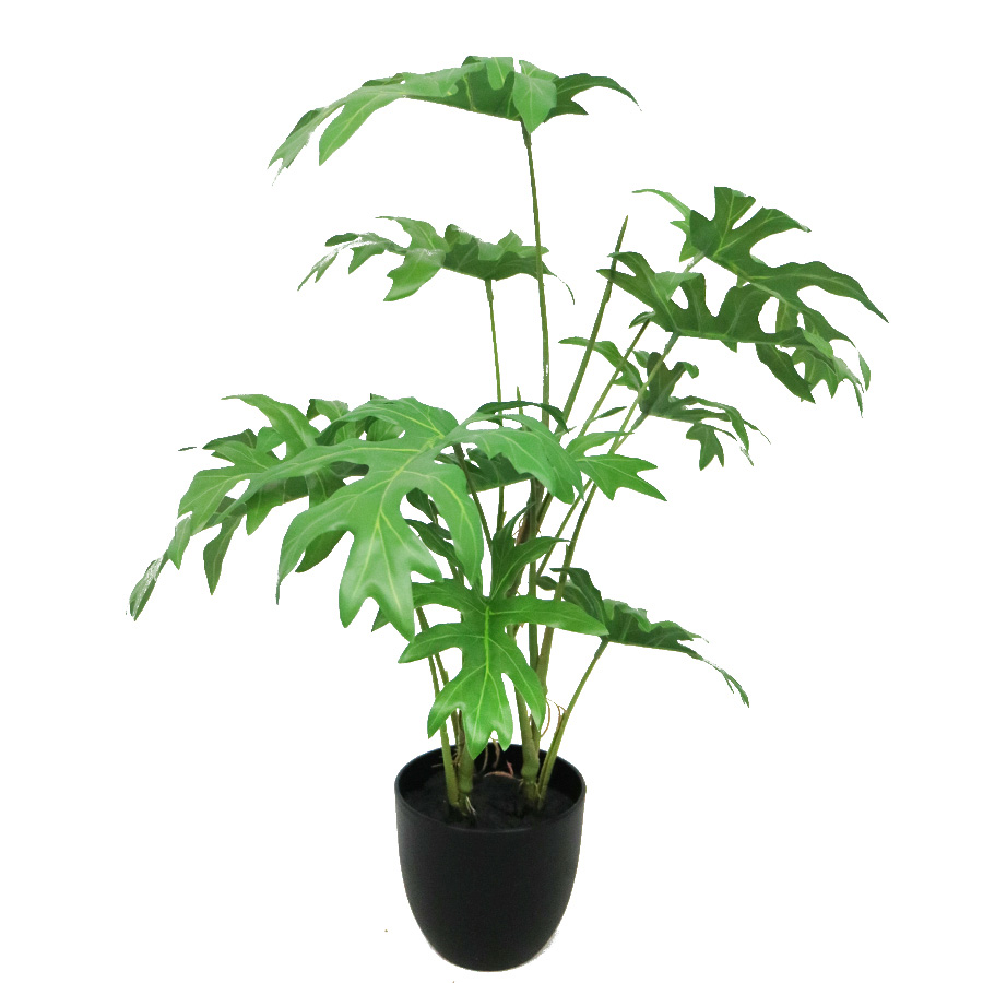 faux philodendron plant