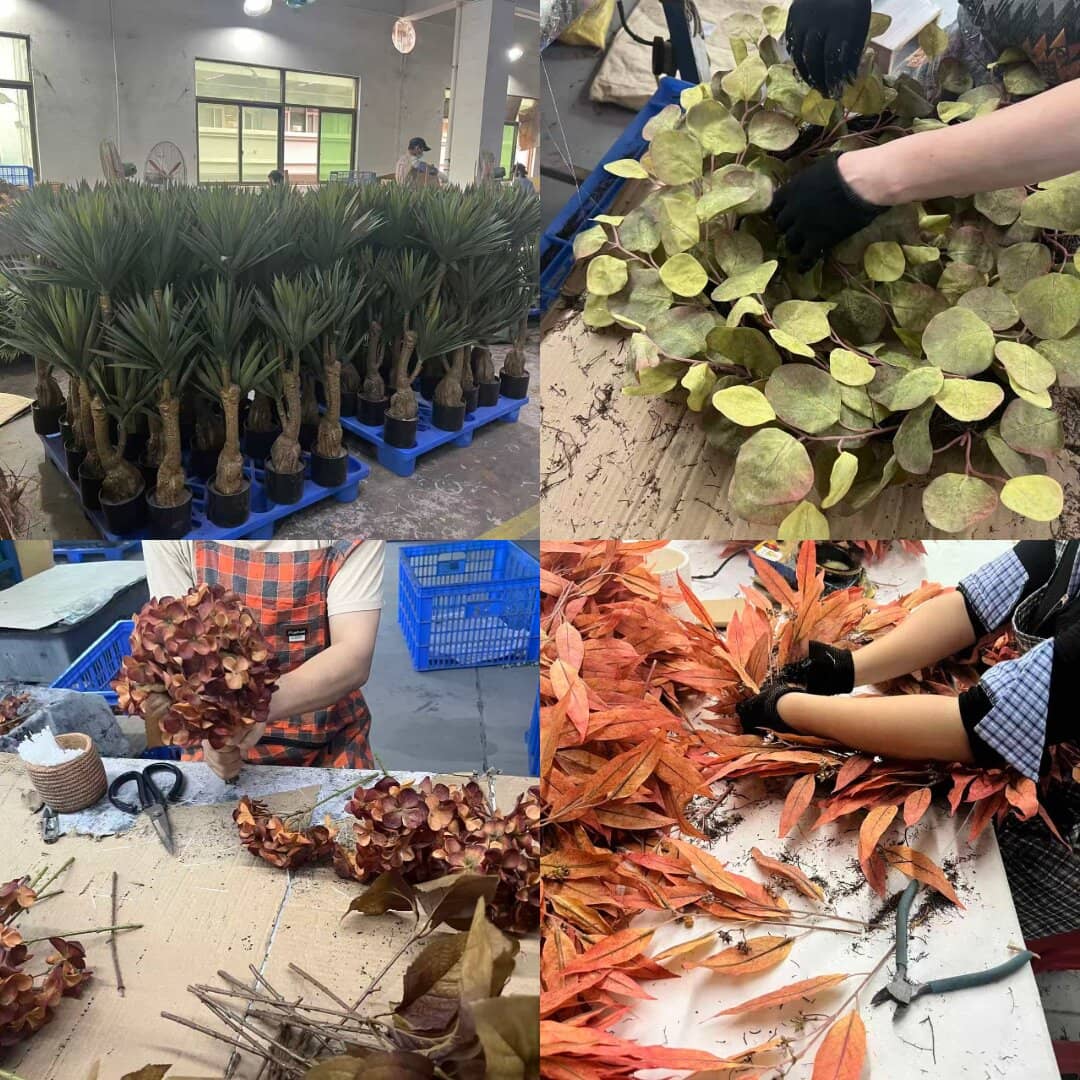 A Closer Look at Yum Plant’s Artificial Plant Manufacturing and Assembly Process