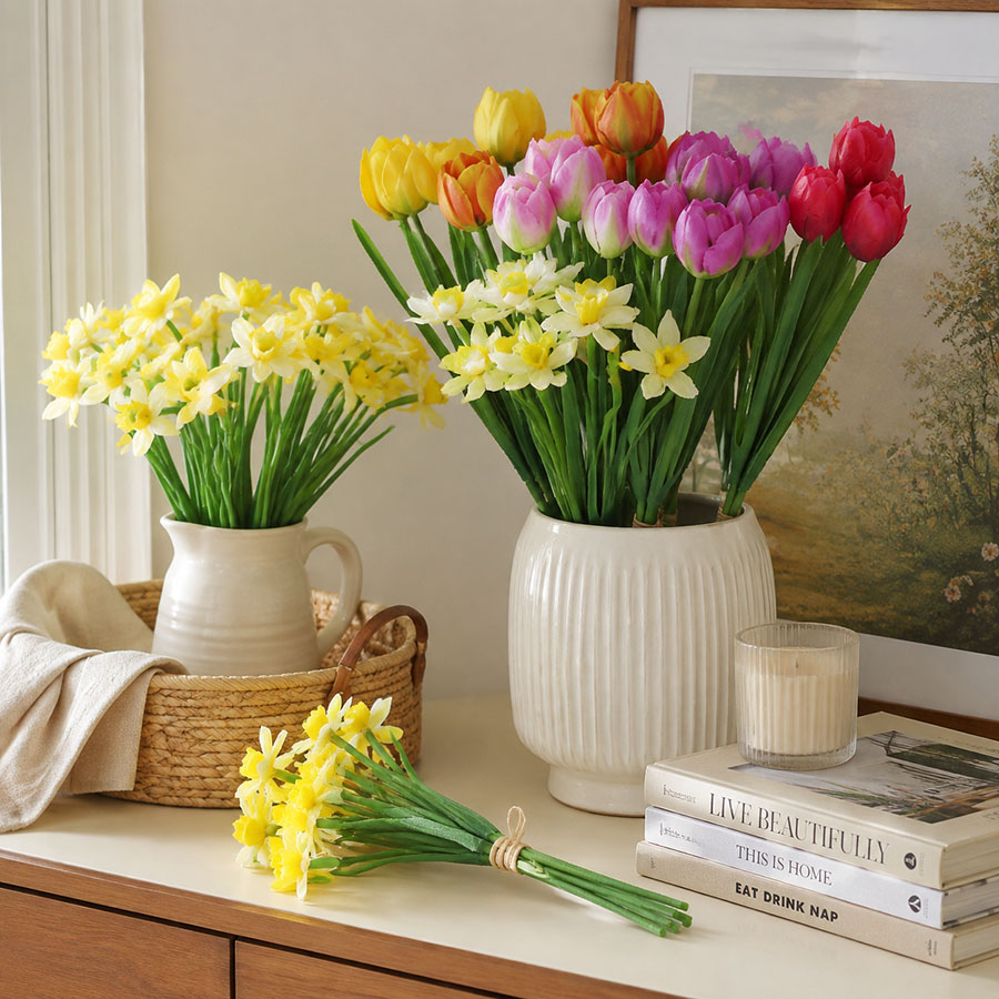 New Artificial Flower Collection Adds Fresh Colors to Every Space
