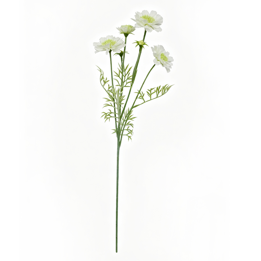 white flower stem