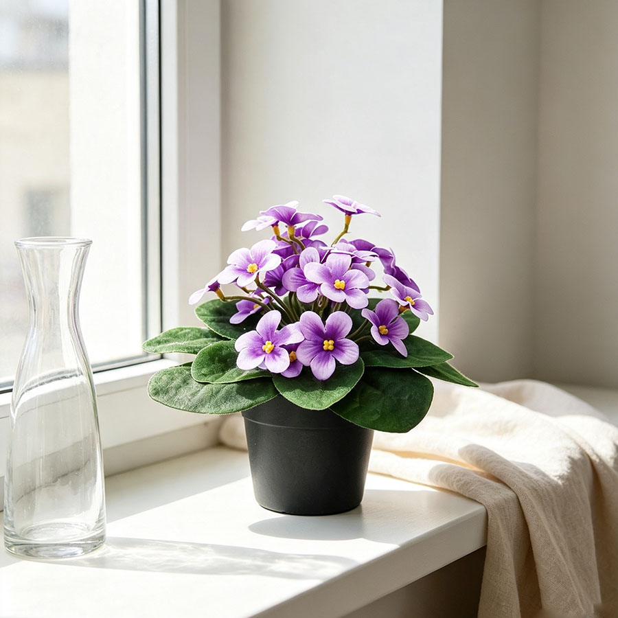 faux flower plant