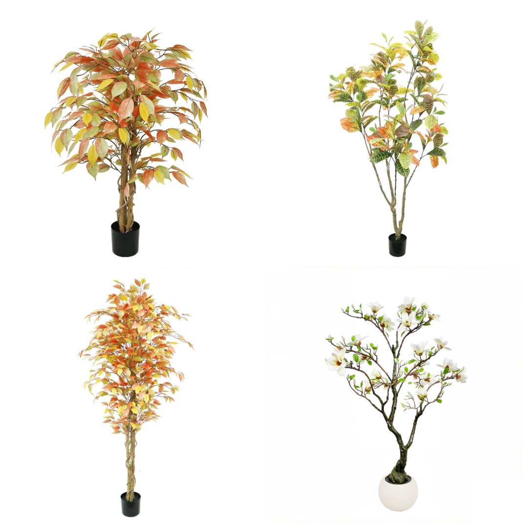 Faux Plants with an Autumn Feel