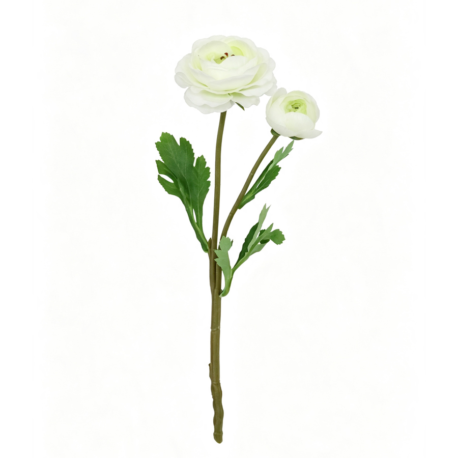 white flower stem