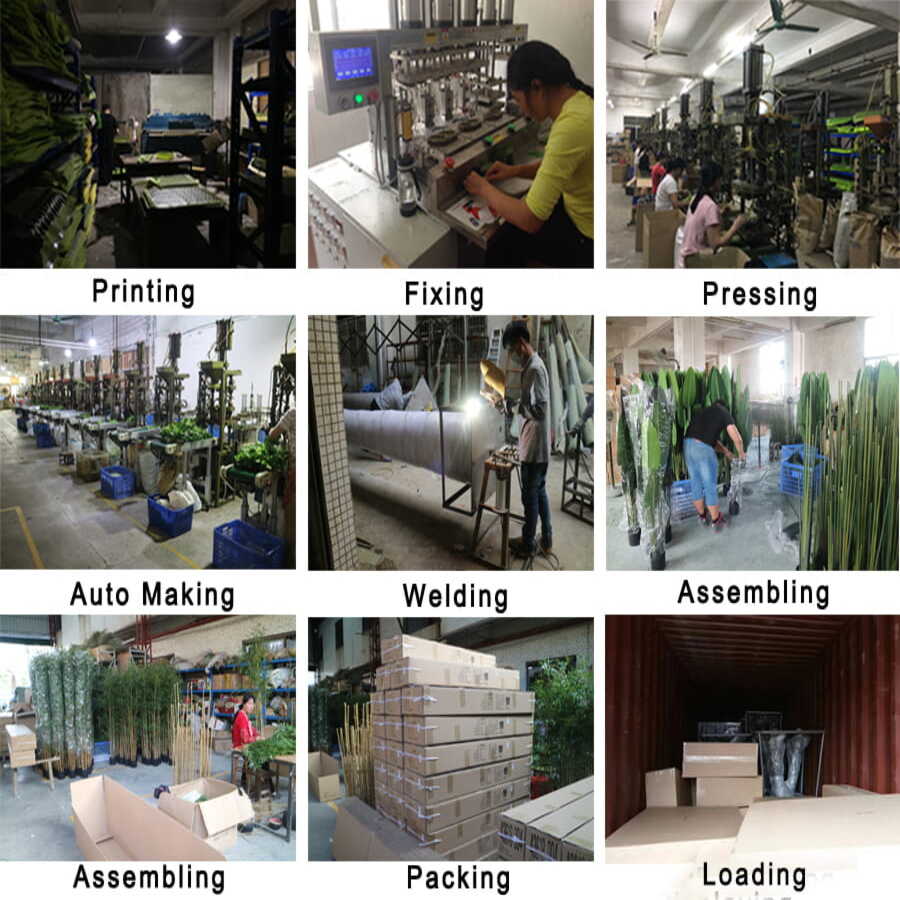 Large Artificial Trees: Step-by-Step Export Packaging Process