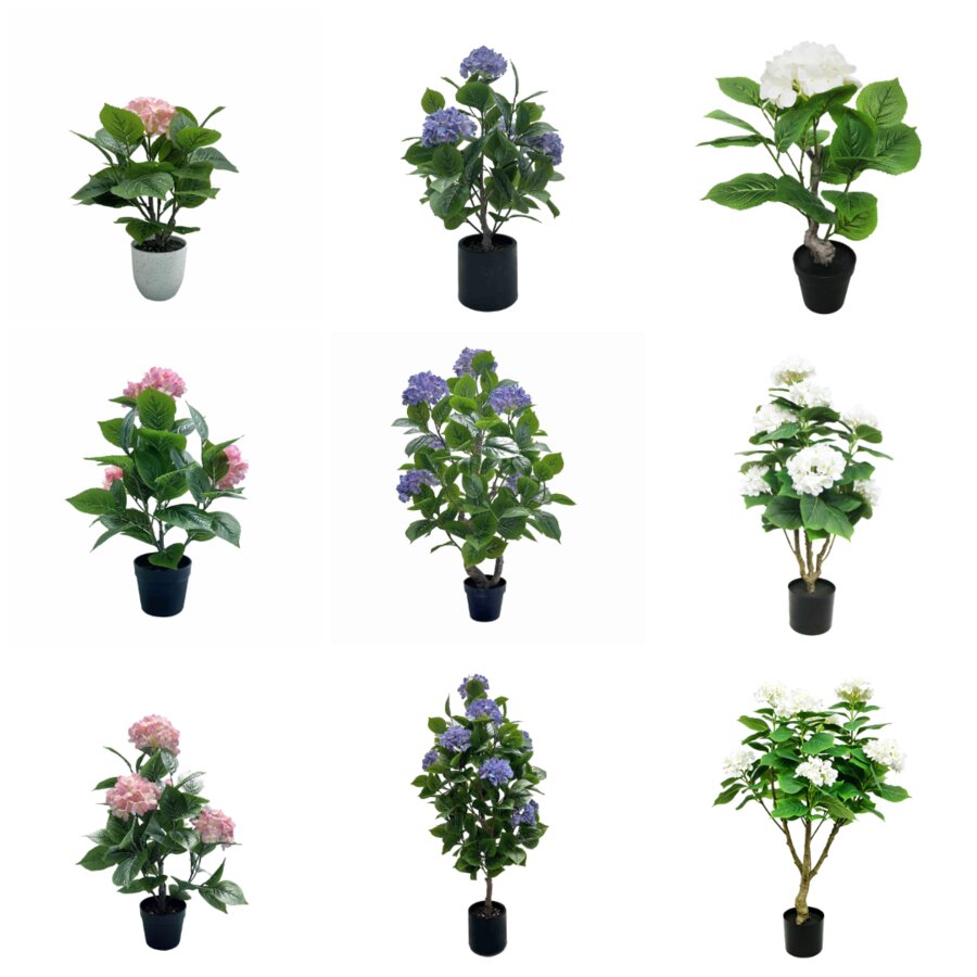 New Artificial Hydrangea Designs for Interior Decoration